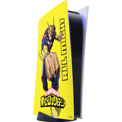 My Hero Academia All Might Season 5 PS5 Digital Edition Console Skin